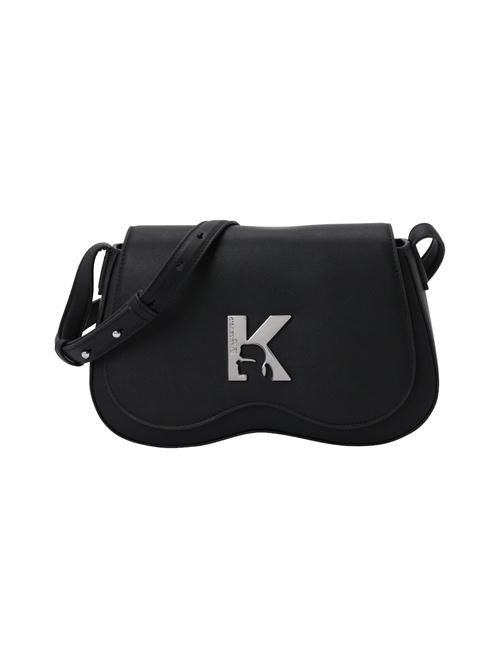 Borsetta nera simil-pelle Karl Lagerfeld jeans | A1W30283999